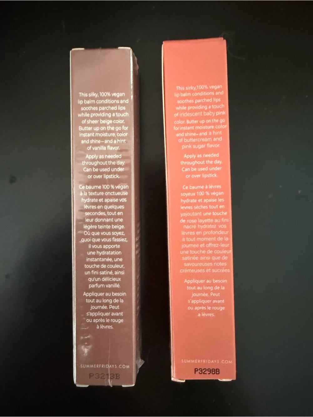 Summer Fridays Lip Butter Balm - Birthday Cake & Vanilla Beige, NWT - Picture 3 of 4